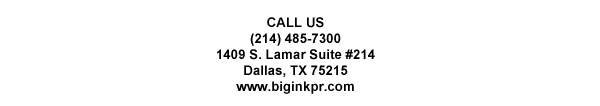 Big Ink PR
