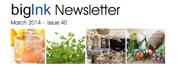 bigInk Newsletter
March 2014
Issue 40

The Scoop 
Weve got The Scoop.  
