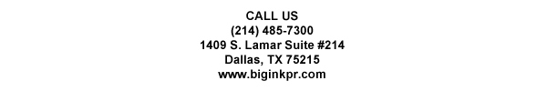 Big Ink PR