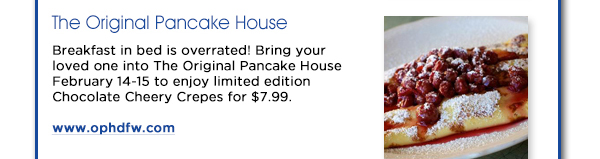 Original Pancake House
							See image for article
							http://www.ophdfw.com