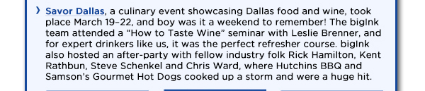 Savor Dallas
							See image for article
							www.savordallas.com