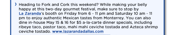 Lazaranda Dallas
							See image for article