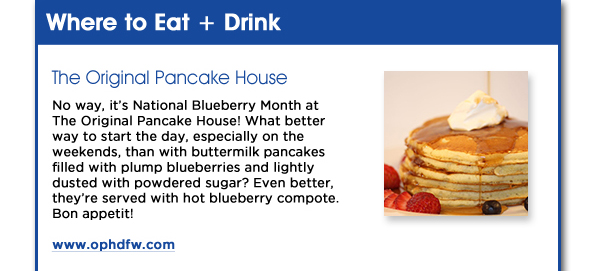 Original Pancake House
							 See image for article
							 http://www.ophdfw.com