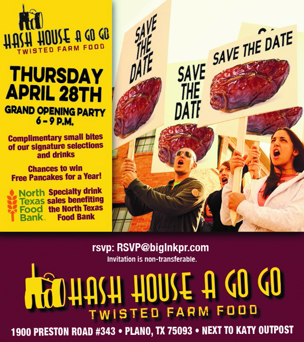 Hash House A Go Go Party Invite
							 See image for full details