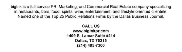 1409 S. Lamar Suite #14
							Dallas, TX 75215
							www.biginkpr.com
