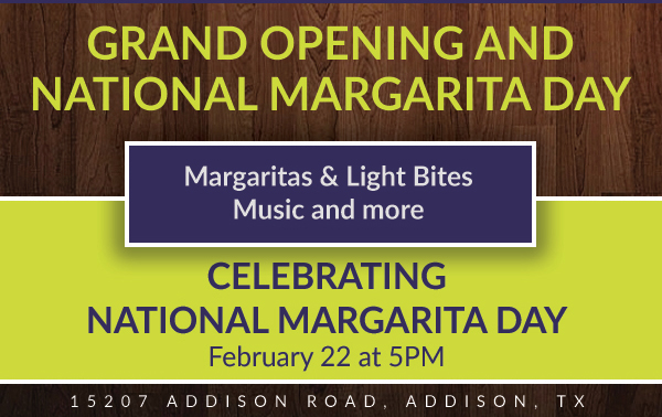 Margaritas & Light Bites
							 Music & More
							 See image for full details