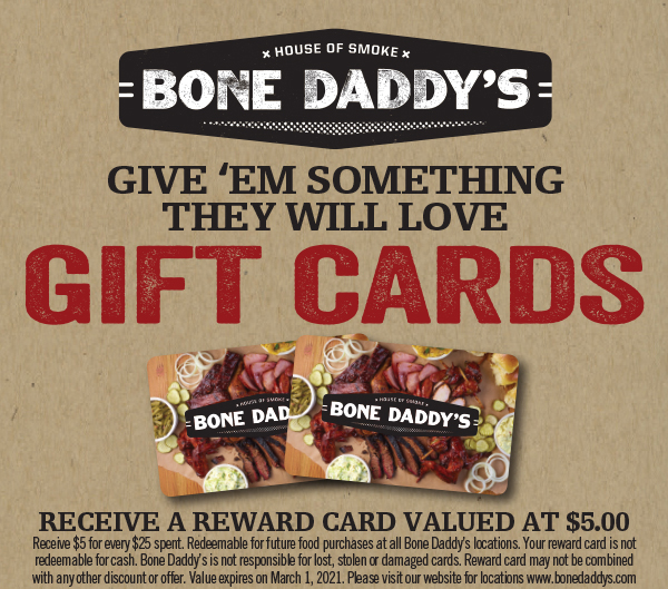Bone Daddy's
							See image for full details