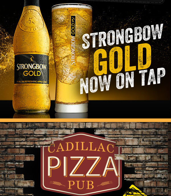 Strongbow Gold now on tap