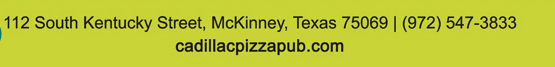 cadillacpizzapub.com