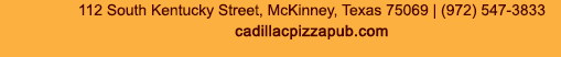 cadillacpizzapub.com