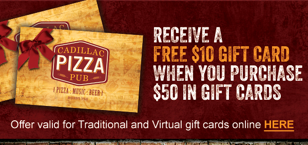 Receive a free $10 gift card when
							you purchase $50 in gift cards
							See image for full details