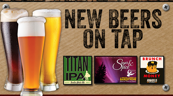 New Beers on Tap