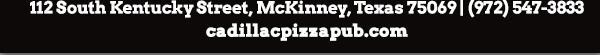 cadillacpizzapub.com