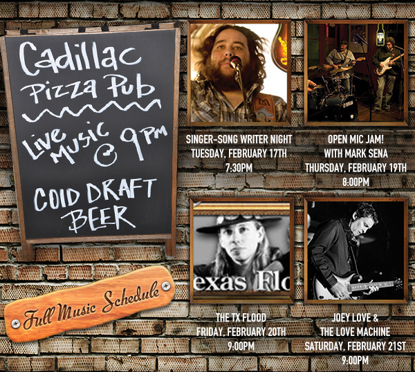 Live Music @ 9pm
							See image or click here for full music schedule