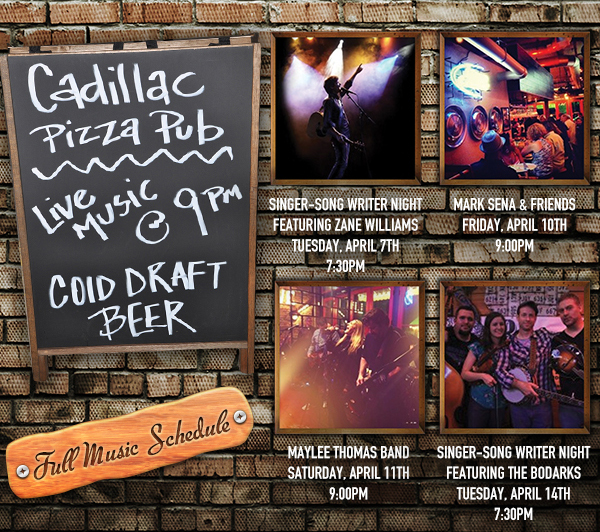 Live Music @ 9pm
							See image or click here for full music schedule