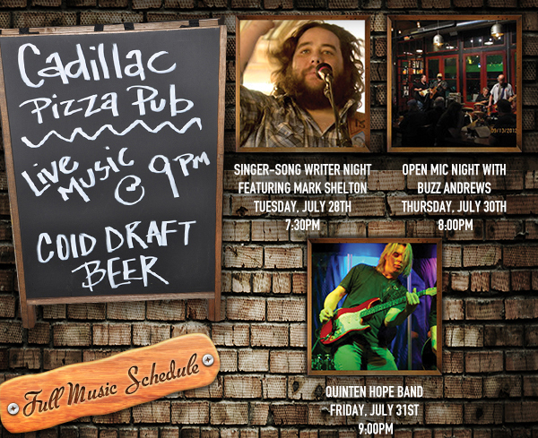 Live Music @ 9pm
							See image or click here for full music schedule