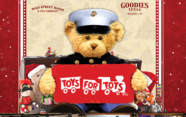 Toys for Tots Drive
							 See image for full details