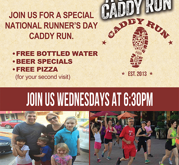 Join us for a special
							 Caddy Run
							 Wednesday, June 1
							 See image for full details