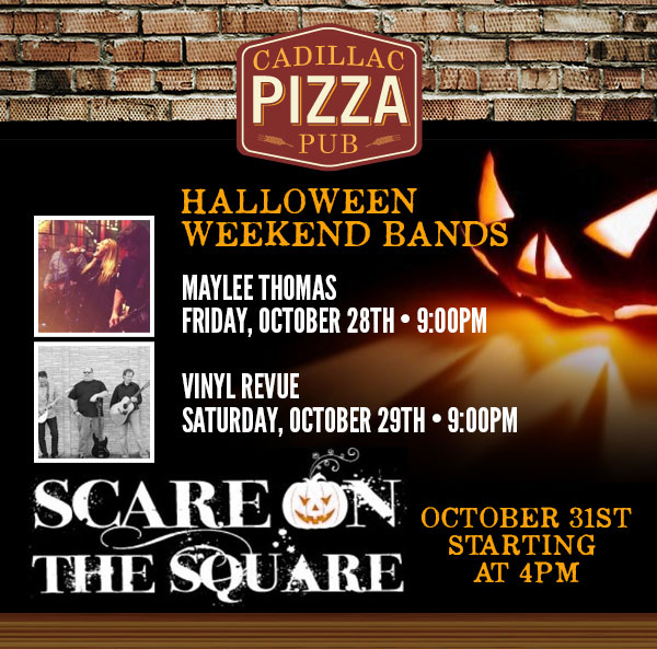 Halloween Weekend Bands
							 See image for full details
