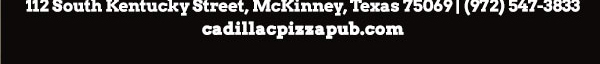 cadillacpizzapub.com