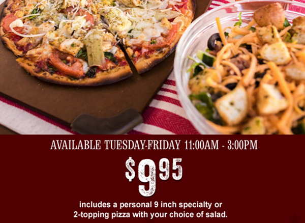 Lunch Special
							 See image for full details