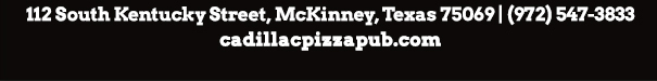 cadillacpizzapub.com