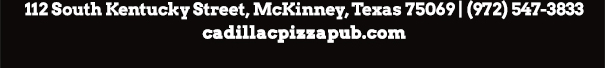 cadillacpizzapub.com
