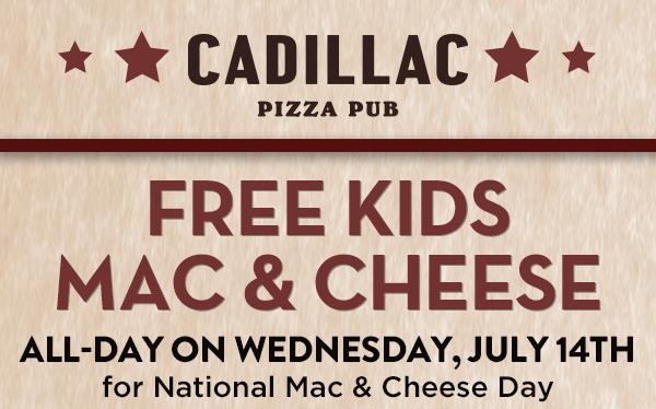 Cadillac Pizza Pub
											 See image for full details