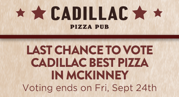 Cadillac Pizza Pub
											 See image for full details