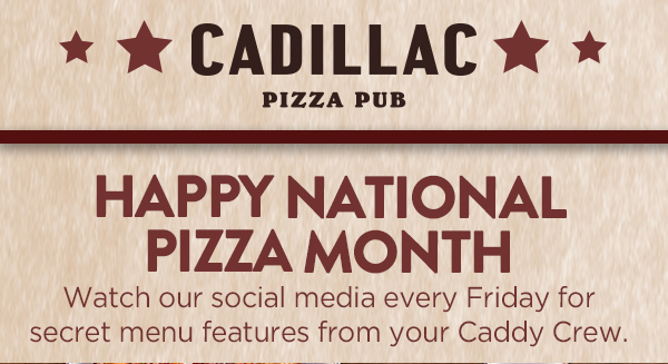 Cadillac Pizza Pub
											 See image for full details