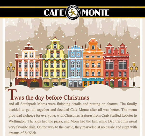 Twas the day before Christmas
							See image for full details