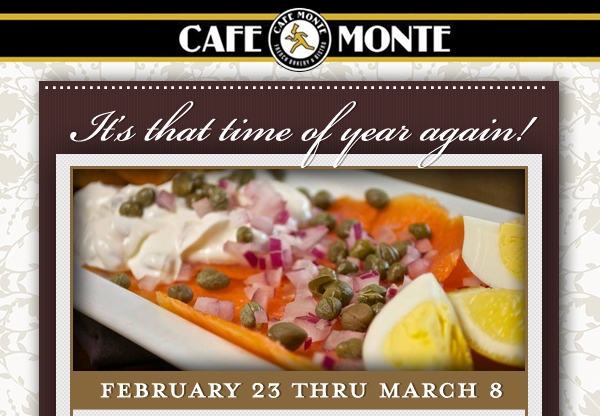 It's that time of year again!
							See image for full details