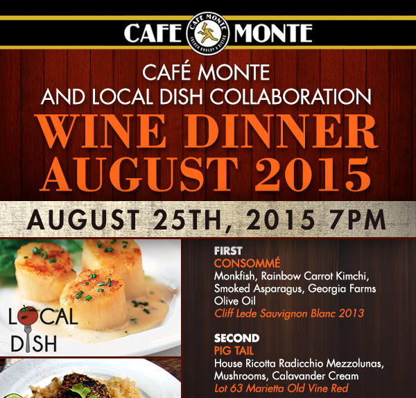 Wine Dinner
							 See image for full details