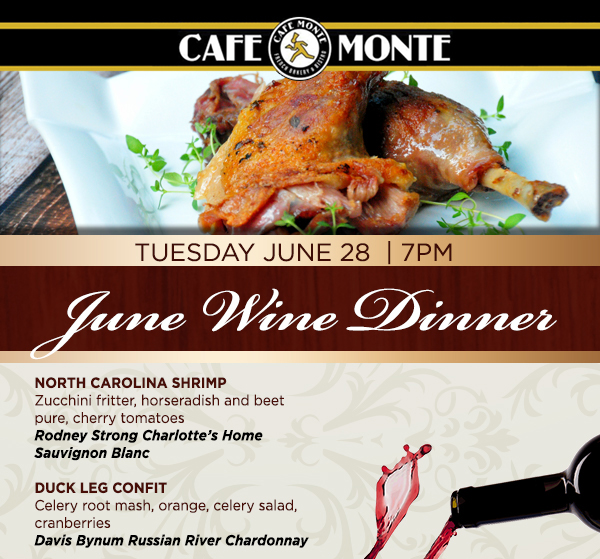 Wine Dinner
							 See image for full details