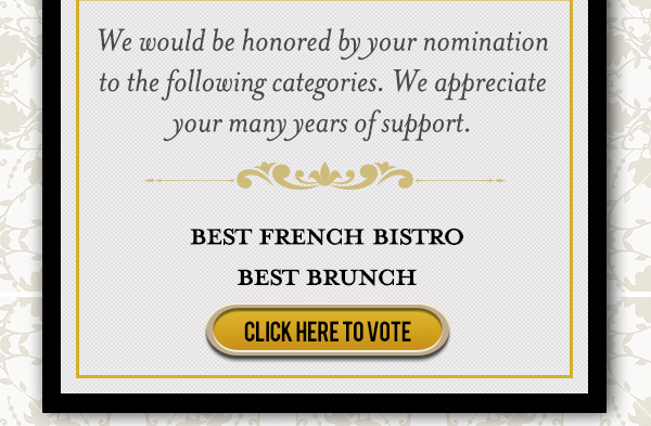 Call for Reservations
							 See image for full details
