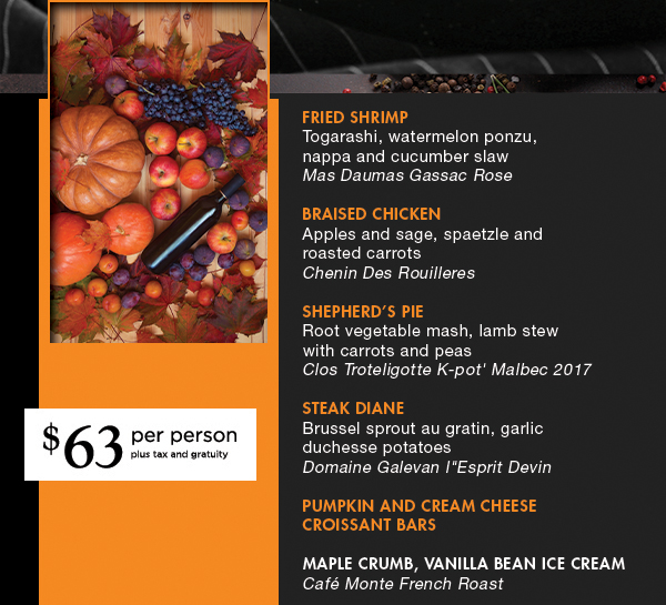 Call for Reservations
							 See image for full details