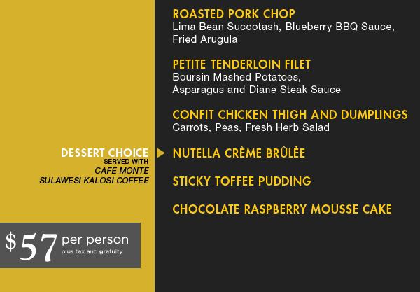 Call for Reservations
							 See image for full details