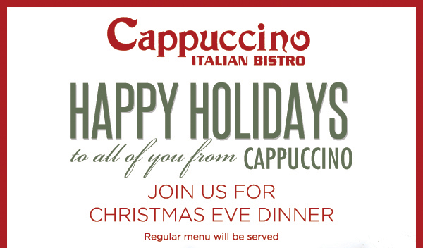 Cappuccino
							 See image for full details
