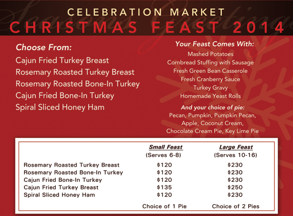 Christmas Feast 2014
							See image for details