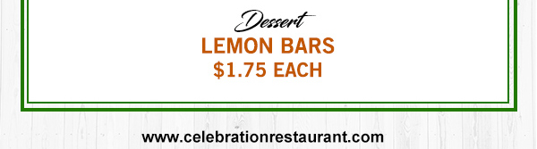 www.celebrationrestaurant.com