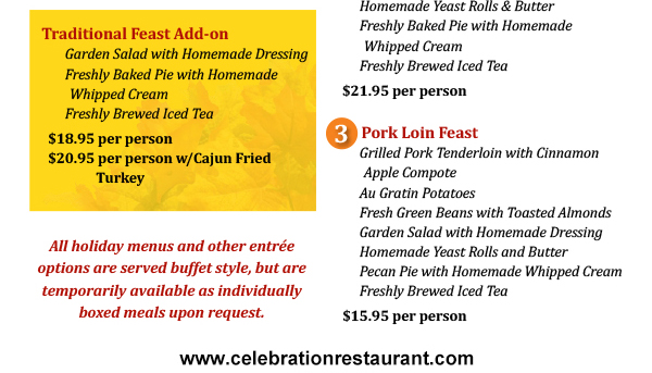 www.celebrationrestaurant.com