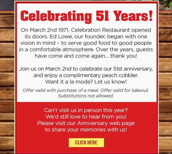 www.celebrationrestaurant.com