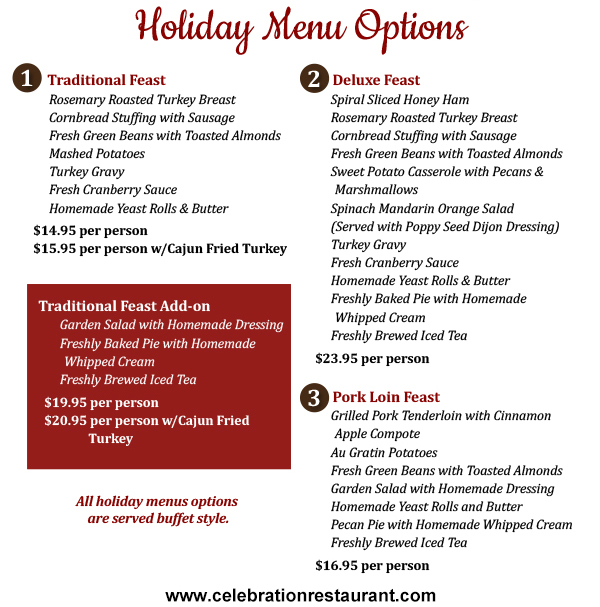 www.celebrationrestaurant.com