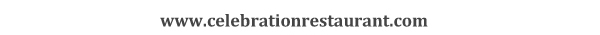 www.celebrationrestaurant.com