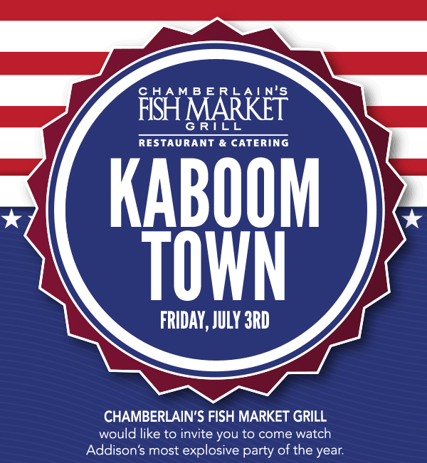 Kaboomtown
							 Friday, July 3rd
							 See image for details