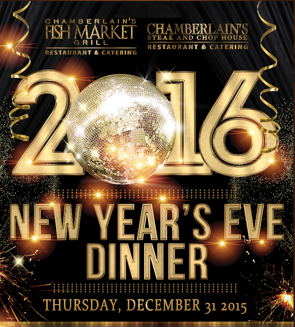 New Year's Eve 2016
							 NYE Dinner
							 See image for full disclaimer