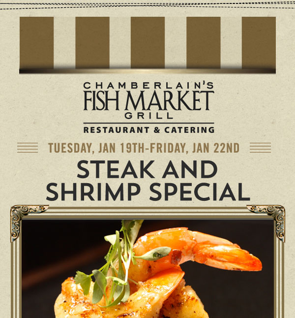 Steak and Shrimp Special
							 See image for details