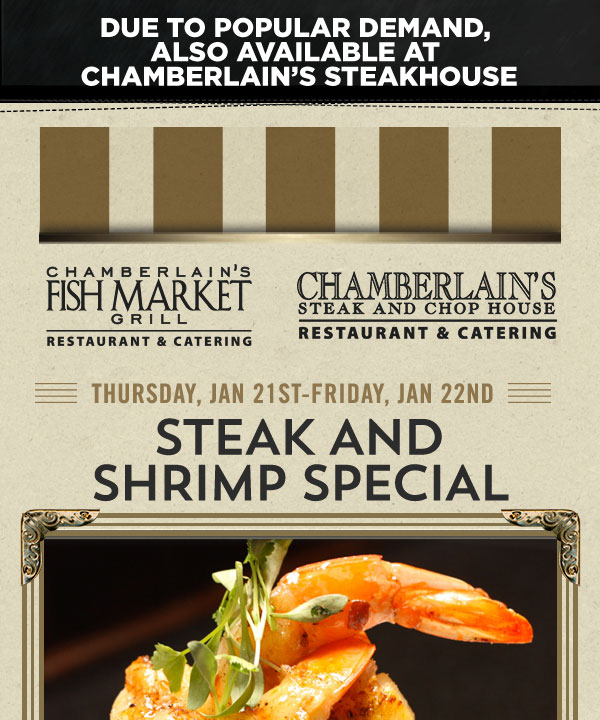 Steak and Shrimp Special
							 See image for full disclaimer