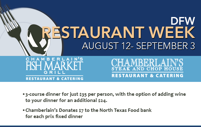 DFW Restaurant Week
							 See image for full disclaimer