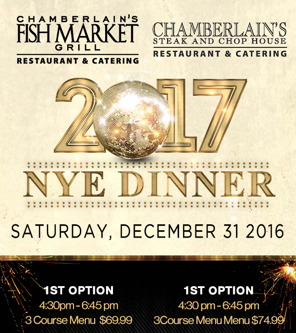 New Year's Eve Dinner
							 See image for full disclaimer